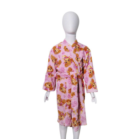 Bata de Cama Infantil Microfibra Talle P al G Paw Patrol