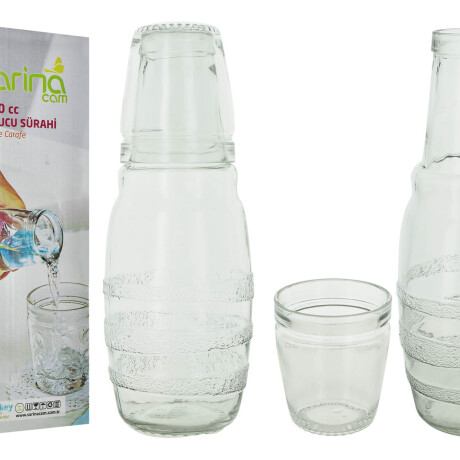 BOTELLA VIDRIO SARINA 1LT S-127 BOTELLA VIDRIO SARINA 1LT S-127