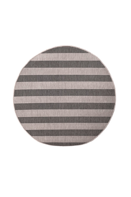 LINEO ALFOMBRA LINEO LIN/5031/3301/ 135CM DIAM SAND/ANTHRACITE