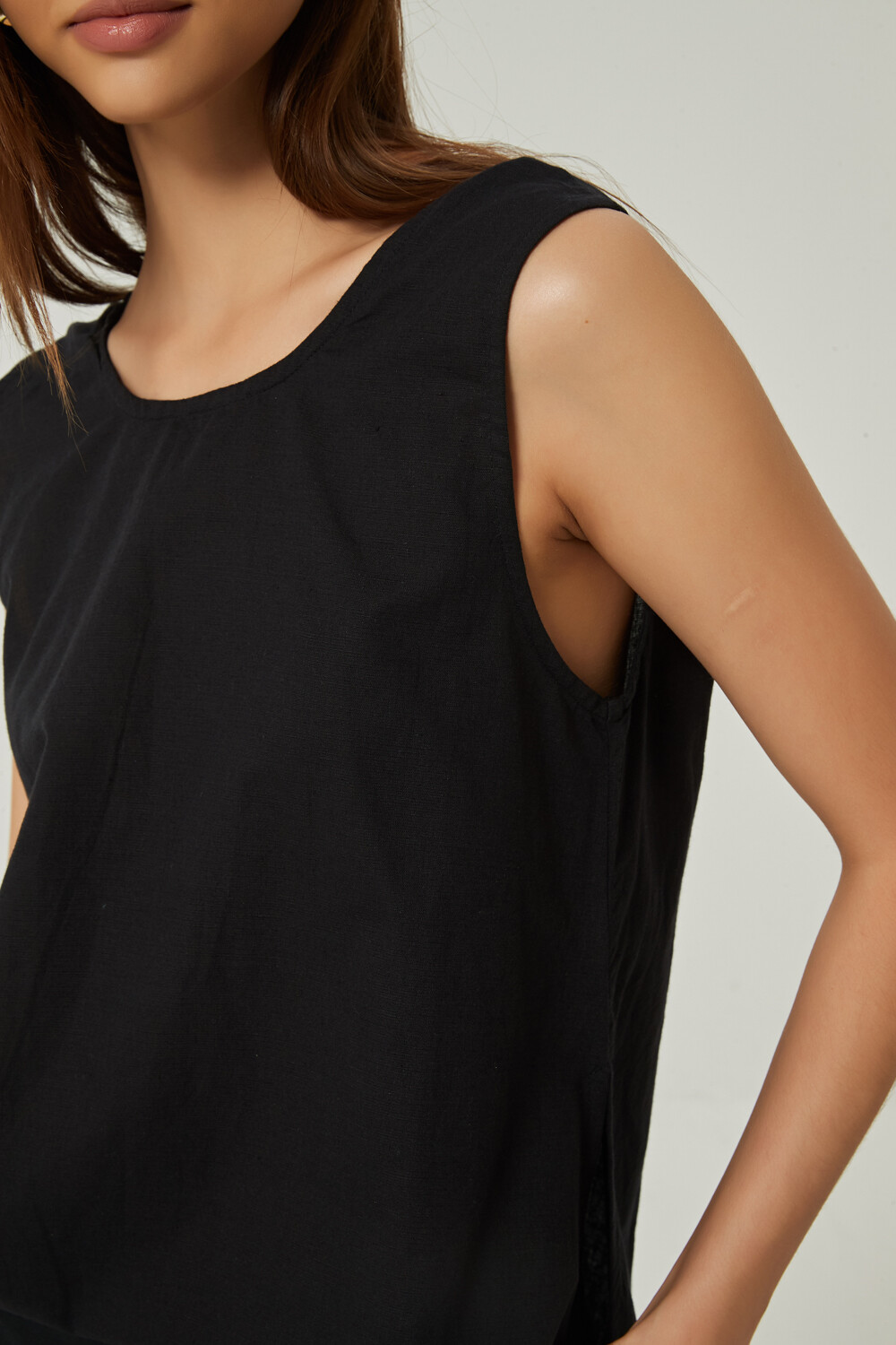 Musculosa Tala Negro