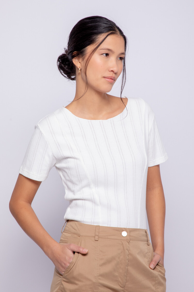 REMERA OLISA Blanco