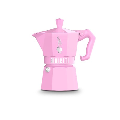 Cafetera Bialetti Exclusive Rosada 3 Pocillos (Aluminio) ROSA