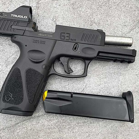 PISTOLA TAURUS G3 TORO CAL 9mm PAV 15T CARGADOR PISTOLA TAURUS G3 TORO CAL 9mm PAV 15T CARGADOR