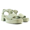 Sandalias Country Tira Ancha de Mujer - 26301 Salvia