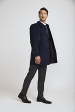 ABRIGO CARCOAT AZUL