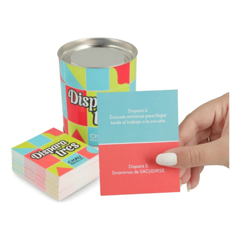 Juego de cartas Dispara Tres Chau Pantallas Juego de cartas Dispara Tres Chau Pantallas