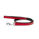 Correa de Piel Acolchada para Perros - roja- 100cm x 18mm Correa de Piel Acolchada para Perros - roja- 100cm x 18mm