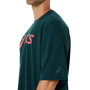 Graphic Relaxed Tee - Hombre Saxon Green