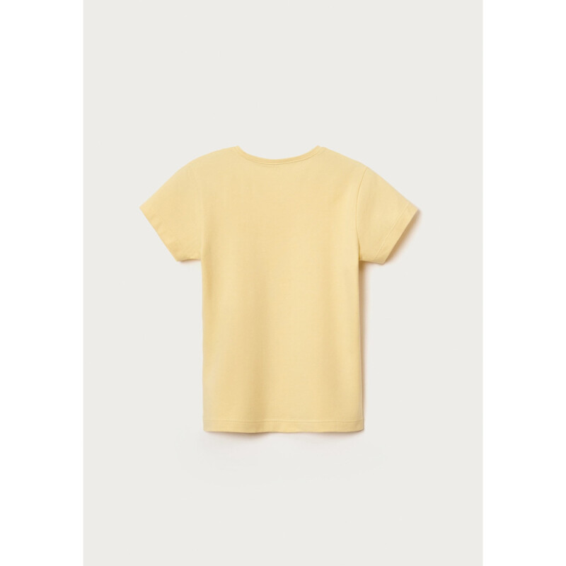 CAMISETA MM FEM AMARELO