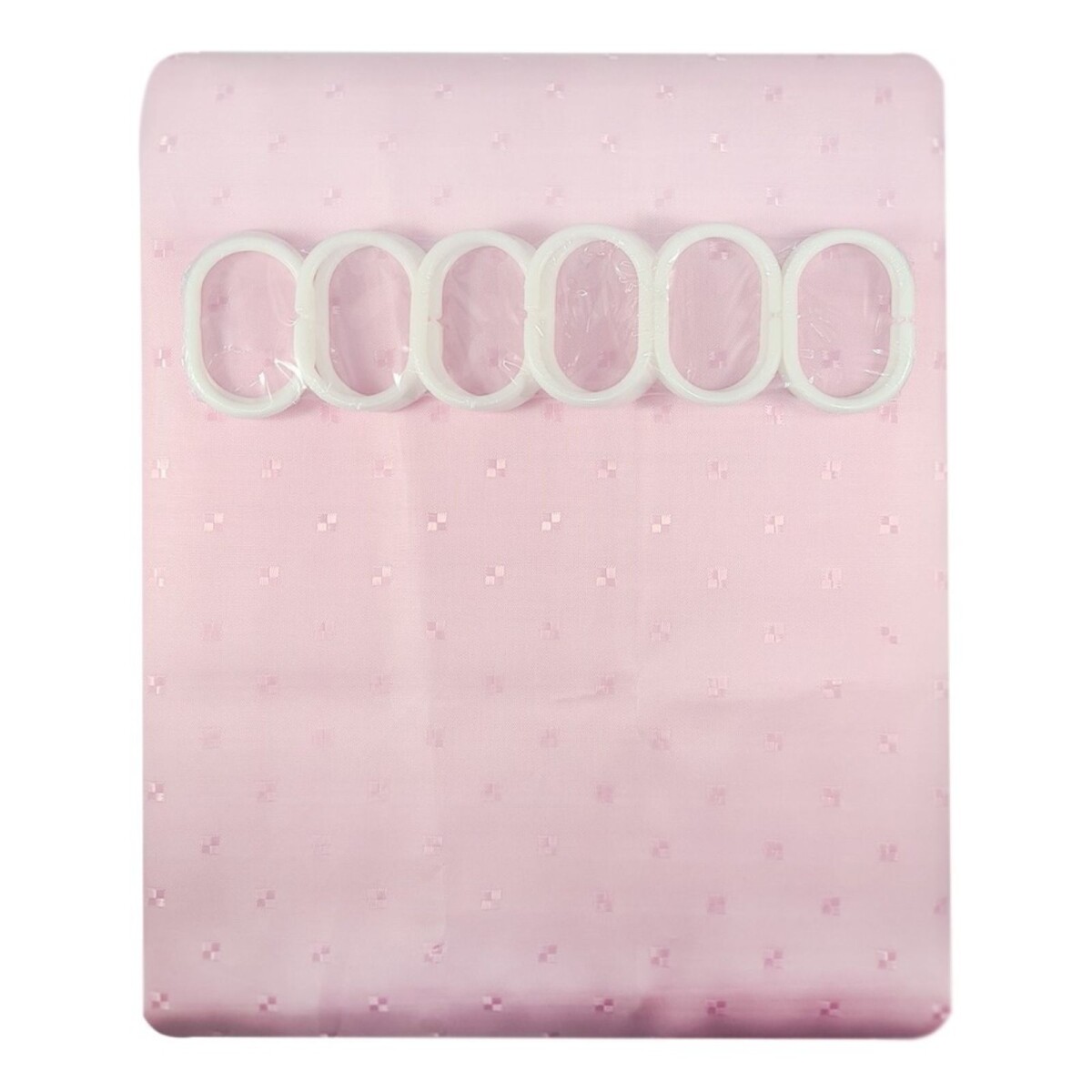 Cortina De Baño Ducha De Vinilo Plástico Varios Diseños - Color Variante Rosa 