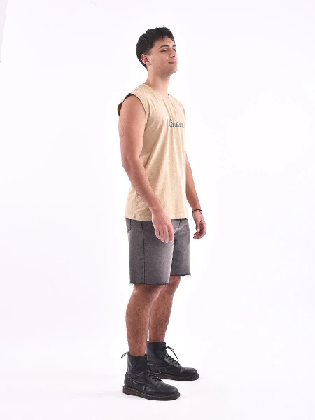 MUSCULOSA MIST OVERSIZE BEIGE