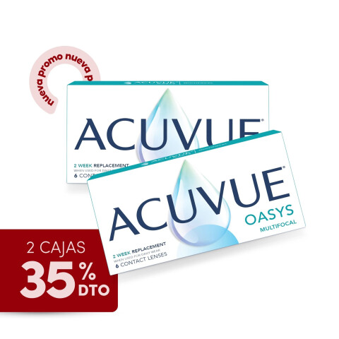 Acuvue Multifocal Oasys - Promo 2 cajas Acuvue Multifocal Oasys - Promo 2 Cajas