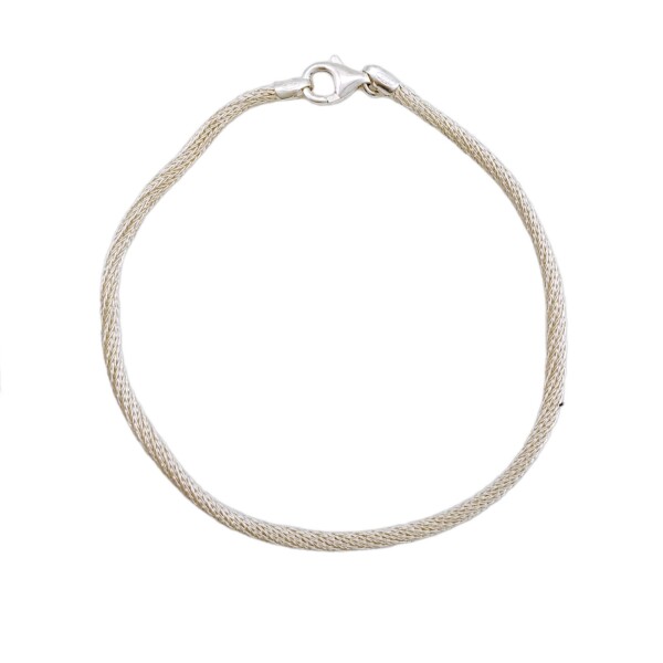 Pulsera Cordón Espiga-Plata 925-Sin piedra-PU3072 sinpiedra