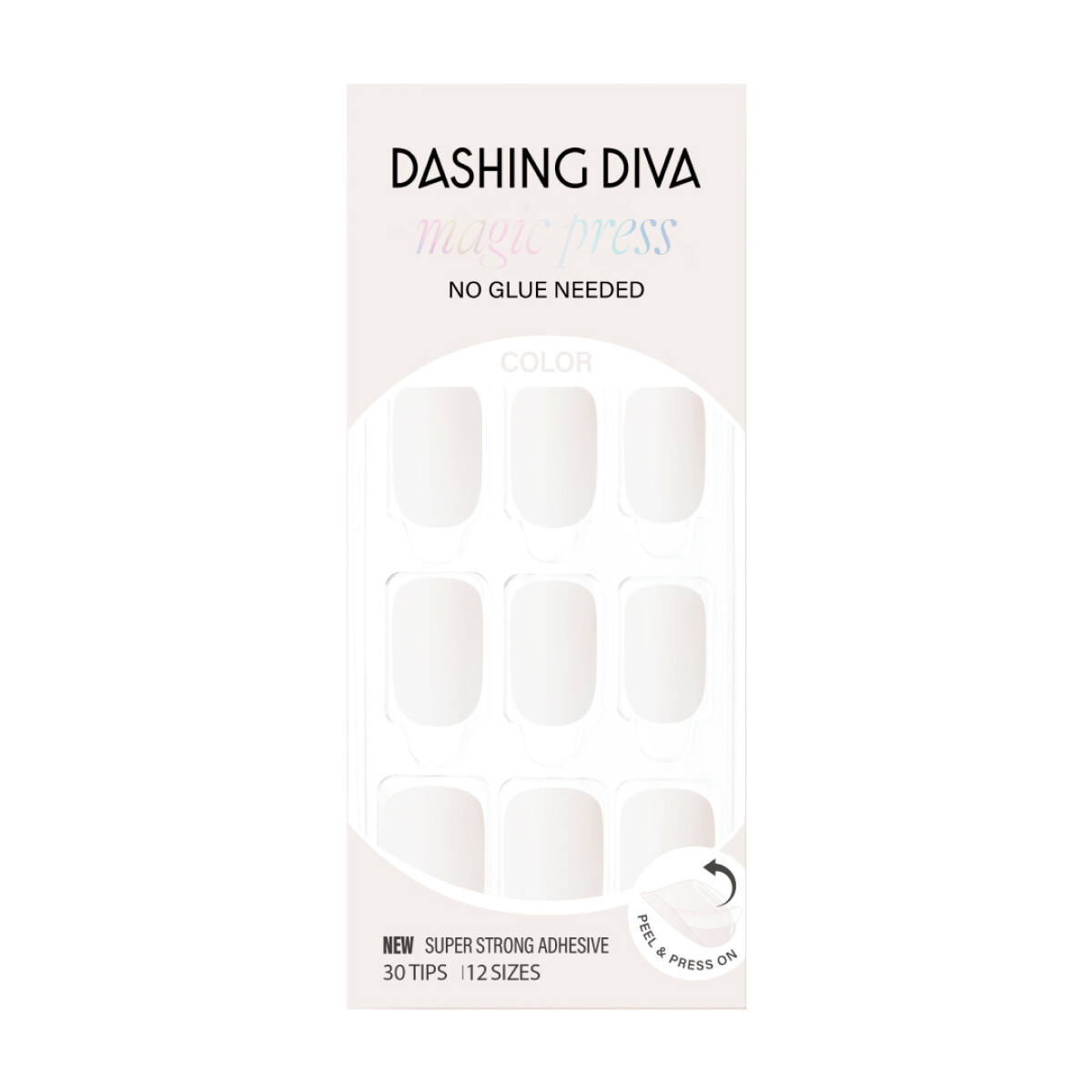 UÑAS EN GEL LISTAS (PRESS ON) - MARSHMALLOW 