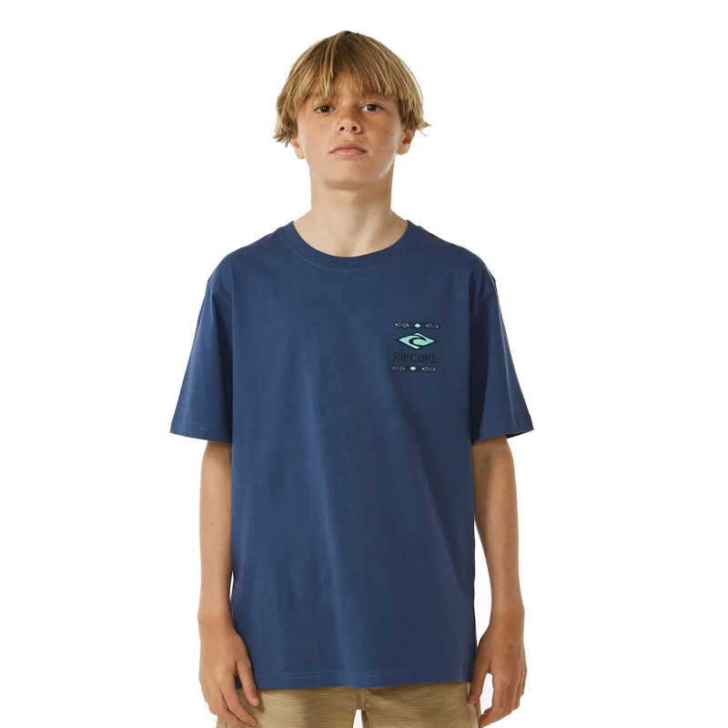 Remera Rip Curl Lost Islands Logo Tee - Niño Remera Rip Curl Lost Islands Logo Tee - Niño