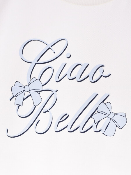 REMERA ESTAMPADA OFF WHITE