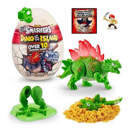 Huevo de dinosaurio Smashers Dino Island +10 sorpresas Huevo de dinosaurio Smashers Dino Island +10 sorpresas