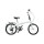 Bicicleta Plegable Rodado 20 Lumax Shimano Parrilla Blanco