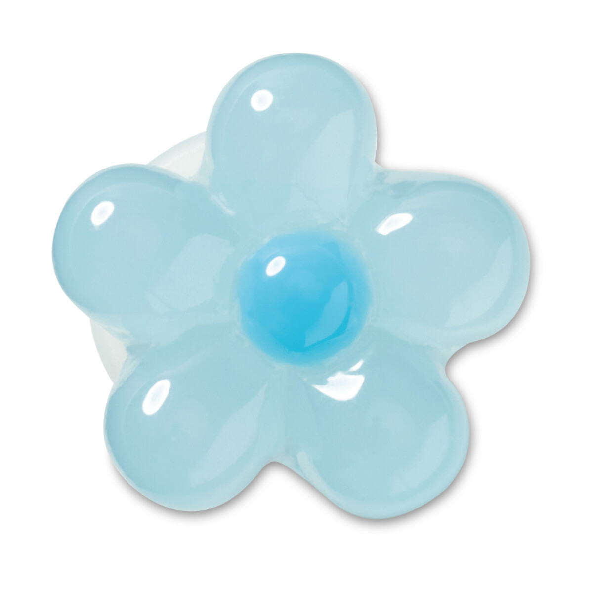 Jibbitz Expressive Floral Light Blue 