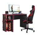 ESCRITORIO GAMER - NEGRO Y ROJO ESCRITORIO GAMER - NEGRO Y ROJO