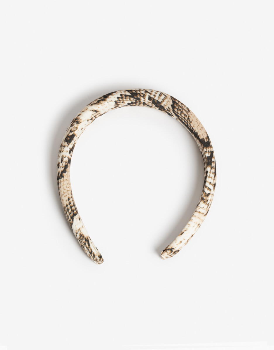 Vincha Semi Puffy Snake 