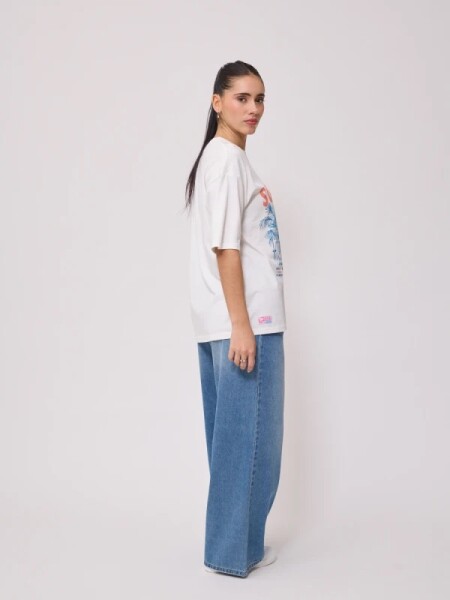 T-SHIRT RUSTY SOMERA BLANCO