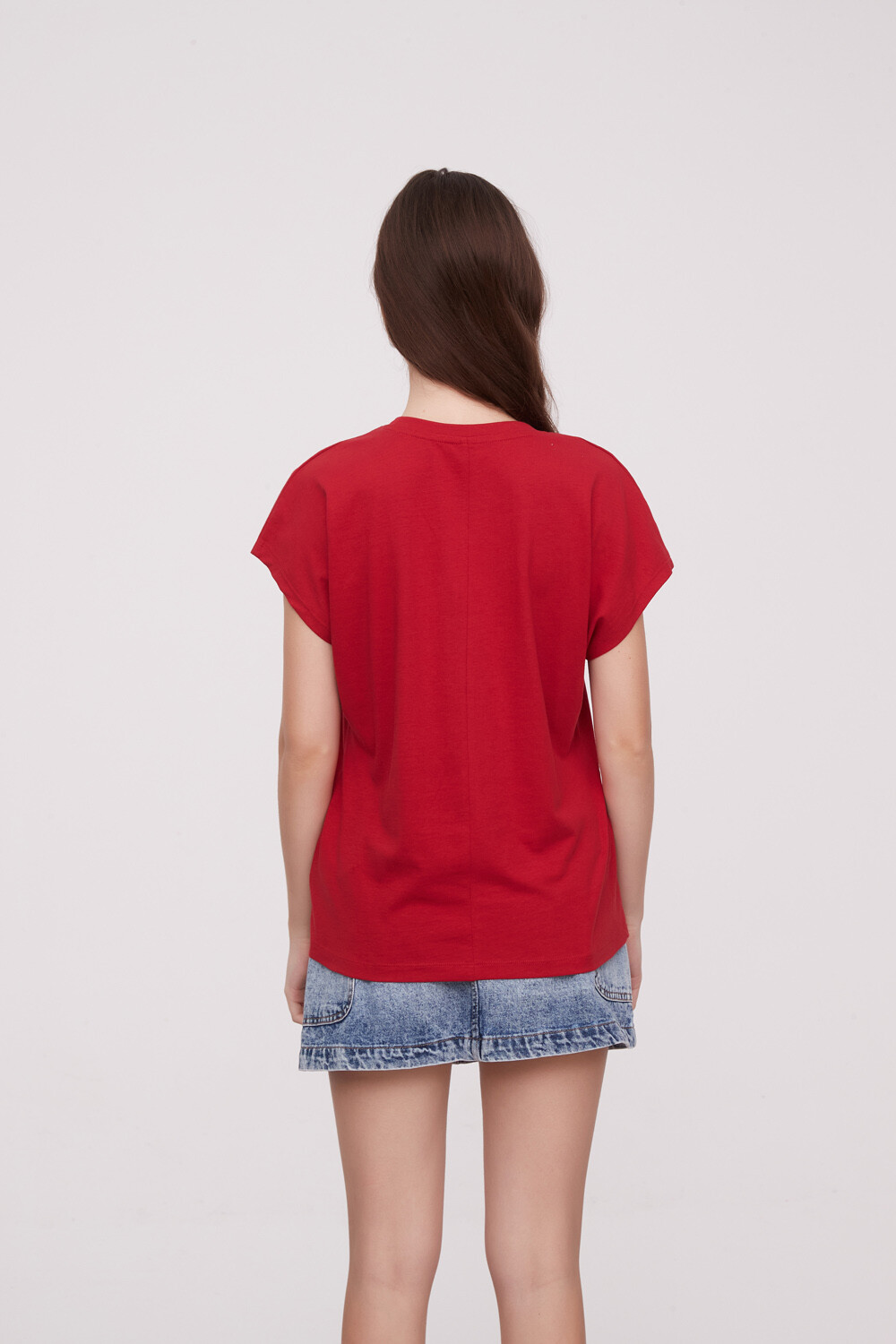 Remera Andahlo Rojo Oscuro