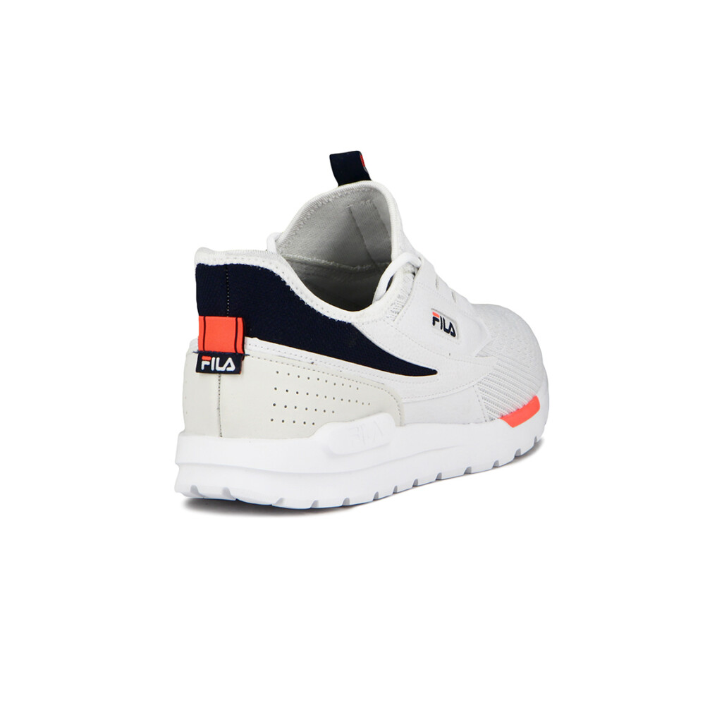 Fila calzado tr-knit masculino white/navy/fiery coral Blanco-Marino
