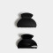 Broches Sets Carey Set De Broches - Negro