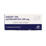 AMIZIN 500 MG. CJ X 6 COMPRIMIDOS única