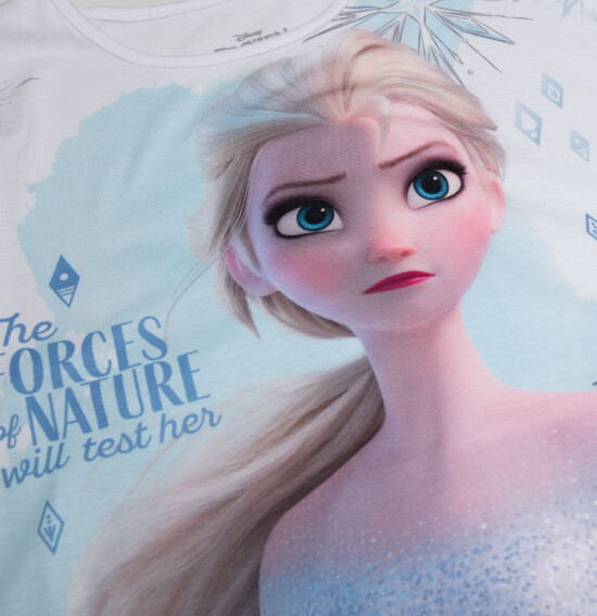 Camiseta niña Frozen BLANCO