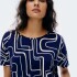 BLUSA MM FEM AZUL ESCURO