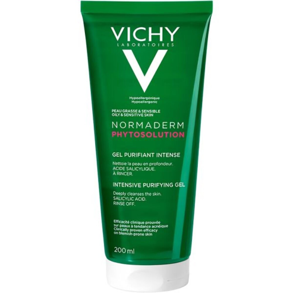 VICHY NORMADERM GEL LIMP. PHYTOSOLUTION única
