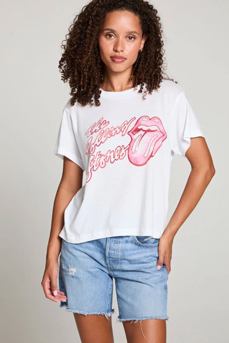 CAMISETA ROLLING Blanco