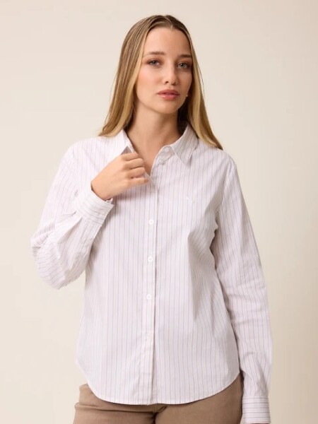 CAMISA POLANCO SOCAR BLA RAYAS