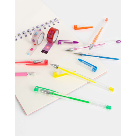 Set De Librería Scrapbook ''Tokyo'' Combinacion Multicolor