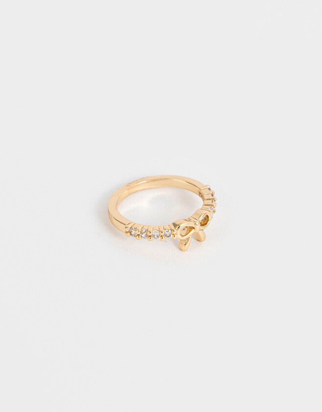 Anillos Chicos Moño Anillo Chico Moño - Dorado