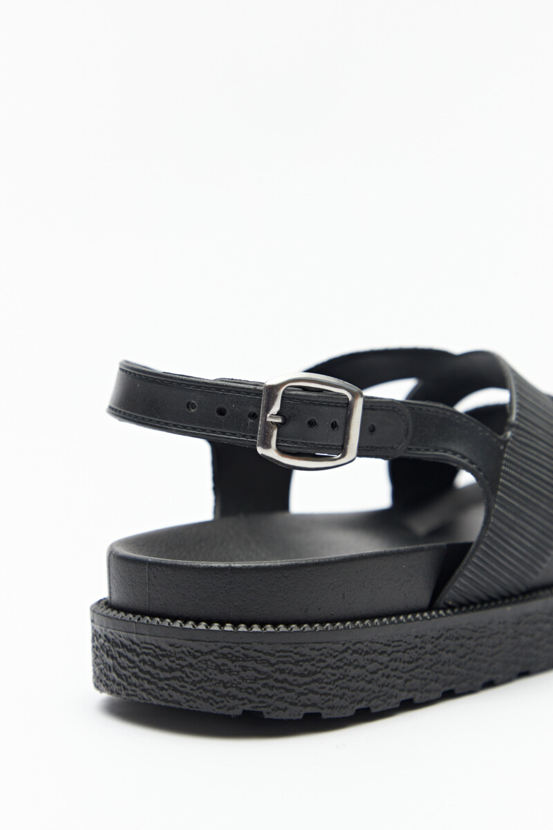 SANDALIA RAK Negro
