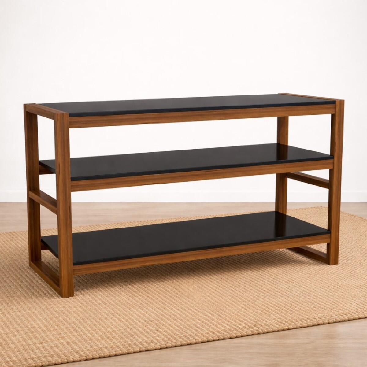 Aparador Bajo Aspen - Negro/garapa 