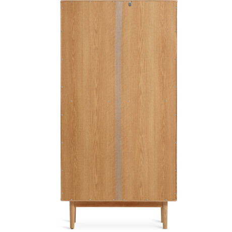 Vitrina Vesterby Alta 2 Puertas Roble Natural