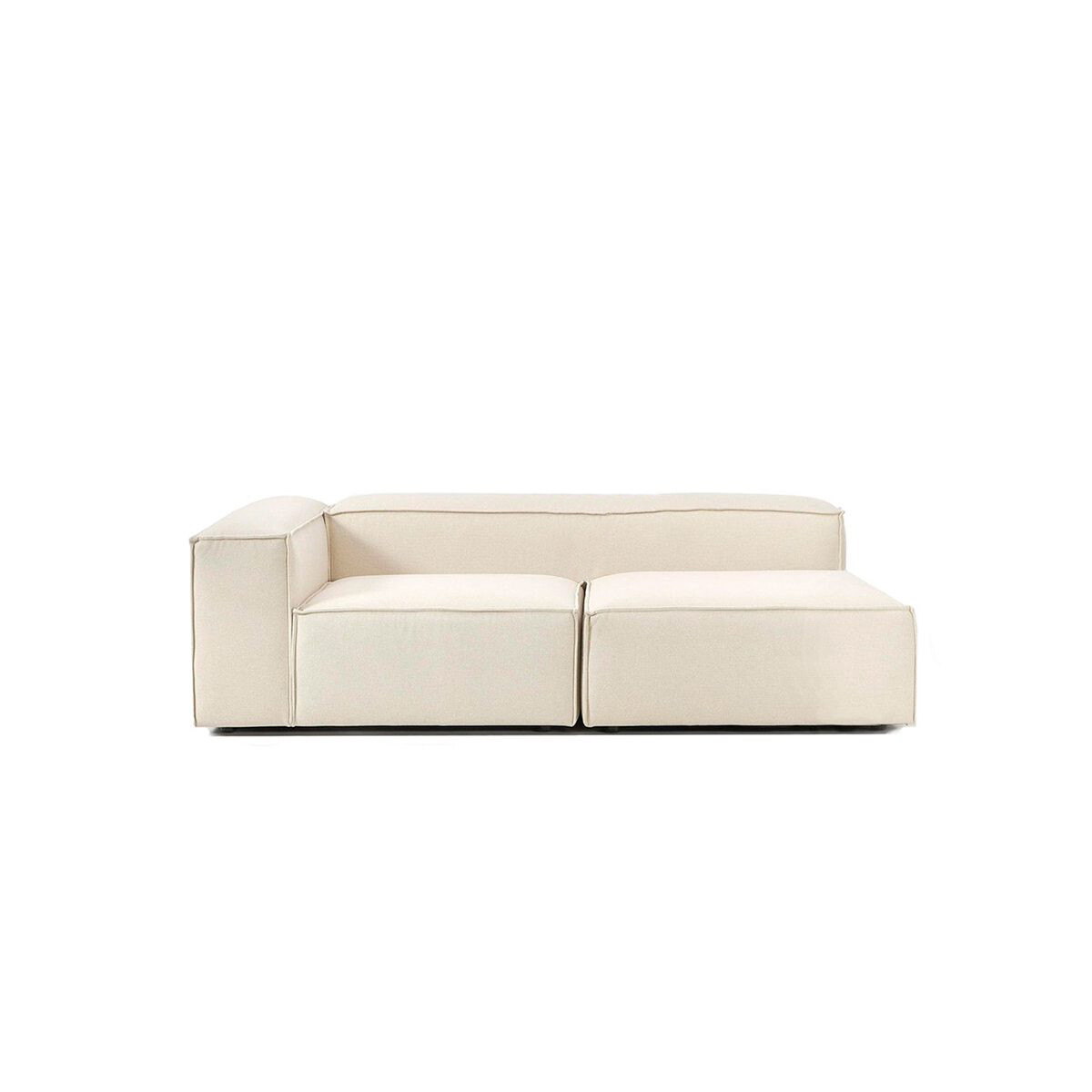 Sillón Nicole Esquinero Doble Izquierdo - Beige 