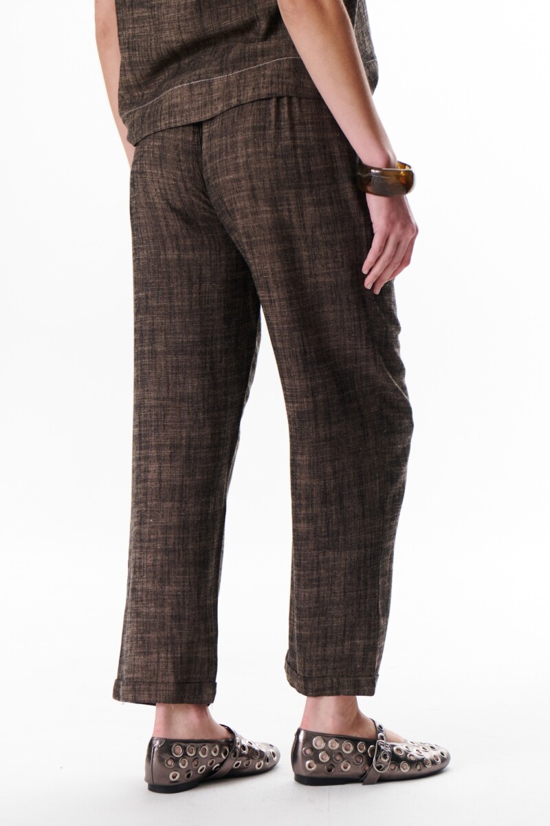 PANTALON MELANIE MARRON