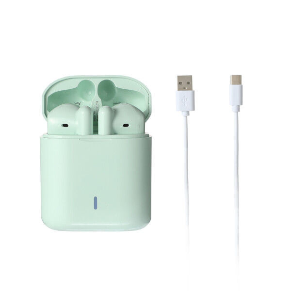 Auriculares TWS verde