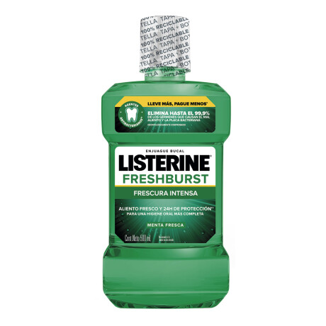 Enjuague Bucal Listerine FreshBurst 500ml Enjuague Bucal Listerine FreshBurst 500ml