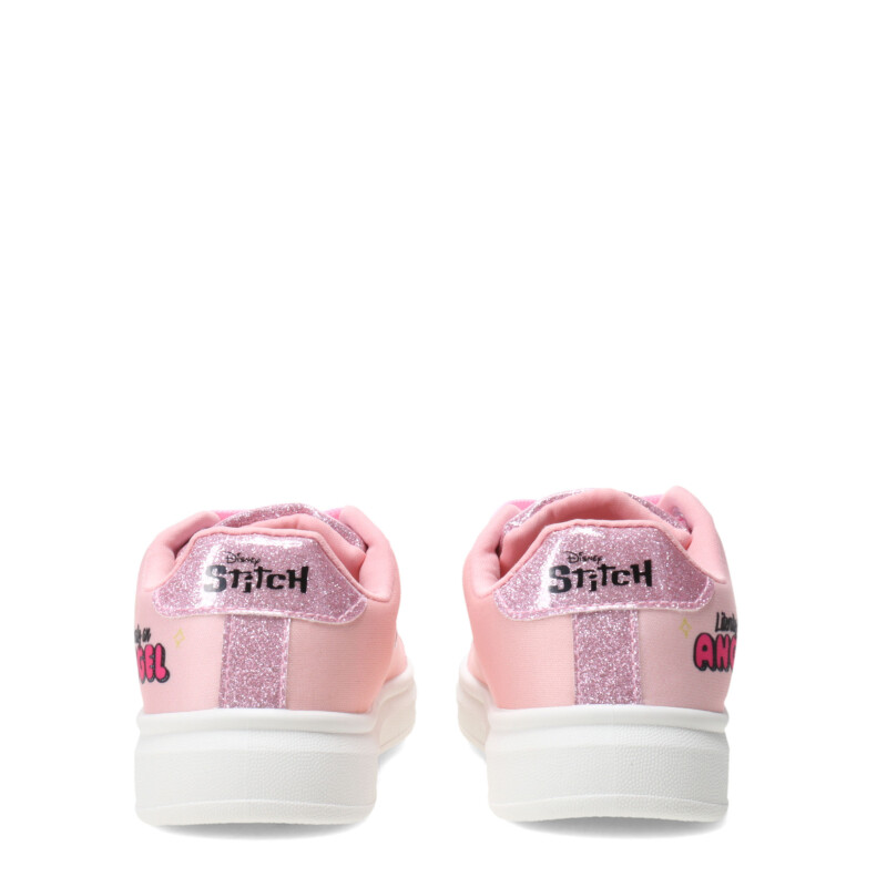 Championes Infantiles Disney Stich Angel Rosado