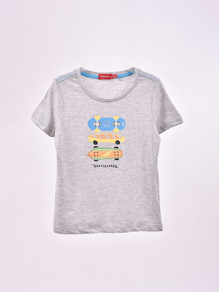 REMERA CILANTRO - GRIS 