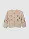 Chaqueta Bordados Piedra Medio