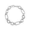 Pulsera oval - Plata 925 - Sin piedra - PU3857 sinpiedra
