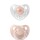 Setx2 Chupetes tetina anatomica 0-6m Birdies coral