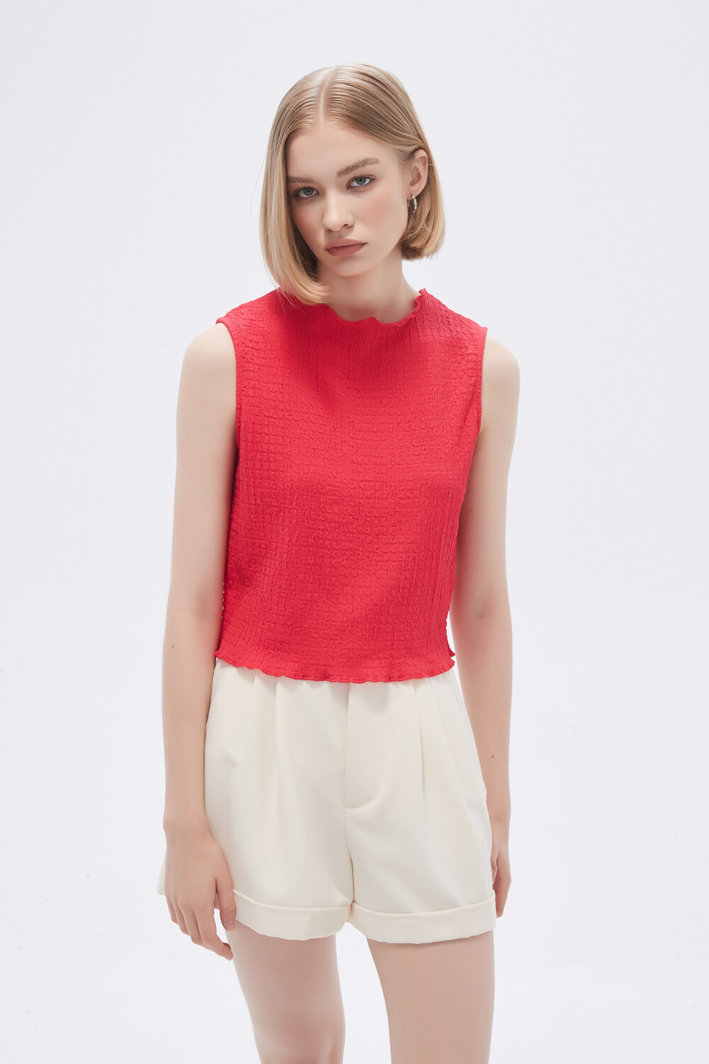 Musculosa Indig Rojo Coral